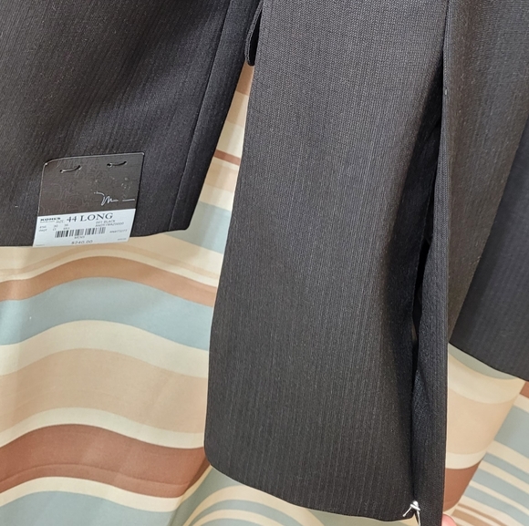 Marc Anthony Slim-Fit Shadow-Striped Wool jacket - Picture 9 of 14